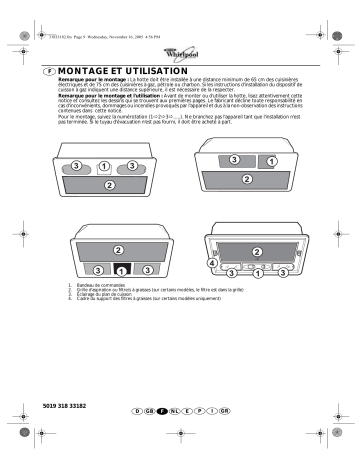 Whirlpool AKR 608 IX Manuel du propriétaire | Fixfr