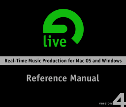 Ableton LIVE 4 Manuel du propriétaire