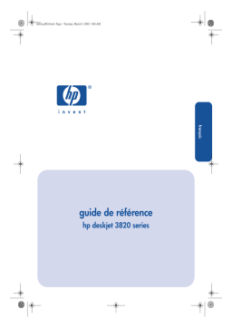 HP DESKJET 3810/3820 Manuel du propriétaire