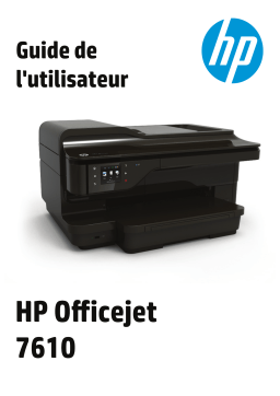 HP Officejet 7612 Manuel du propriétaire