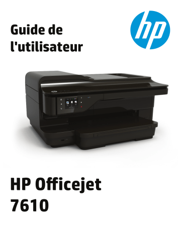 HP Officejet 7612 Manuel du propriétaire | Fixfr