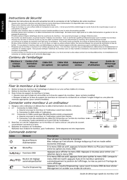 Acer V195WL Manuel du propriétaire