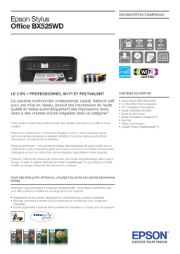 Epson BX525WD Manuel du propriétaire