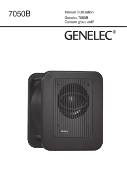 Genelec 7050B Manuel utilisateur