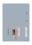 Olivetti STUDIOJET 300 Manuel du propri&eacute;taire