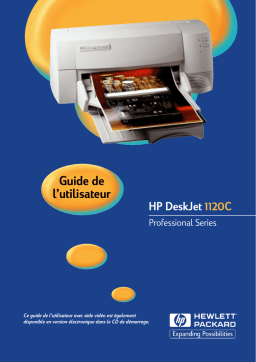 HP DESKJET 1120C Manuel du propriétaire