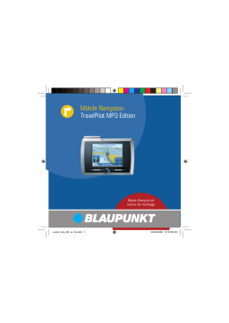 Blaupunkt TPILOT MP3 EDITION US Manuel du propriétaire