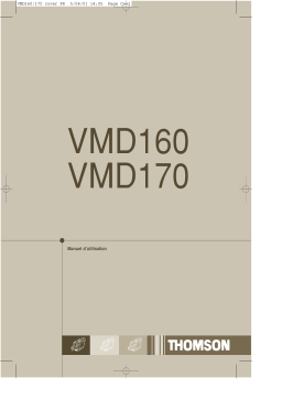Thomson VMD170 Manuel utilisateur