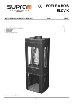 Supra ELOVIK Manuel du propriétaire
