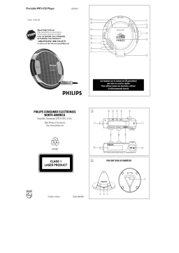 Philips EXP3461 Manuel du propriétaire