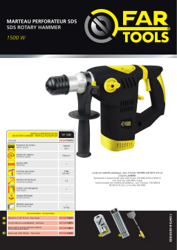 Fartools HY 1500 Manuel du propriétaire