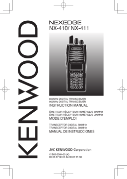 Kenwood NX-410 Manuel du propriétaire