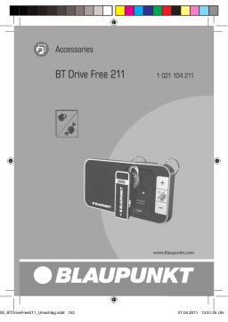 Blaupunkt BT DRIVE FREE 211 Manuel du propriétaire