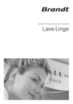 Lave-Linge BRANDT : Guide d'Utilisation + AI Chat