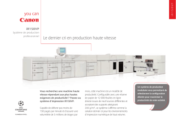 Canon IR 150 VP Manuel du propriétaire | Fixfr