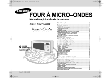 Samsung C107F Manuel du propriétaire | Fixfr