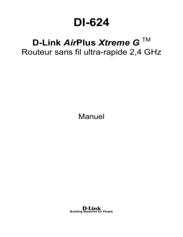 DI-624 WIRELESS | DI-624 | D-Link DIR-885L Manuel du propriétaire | Fixfr