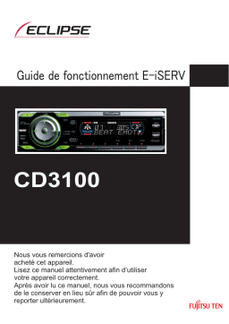 Eclipse E-ISRV CD3100 Manuel du propriétaire