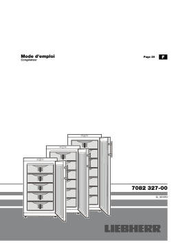 Liebherr G 2033 Manuel du propriétaire