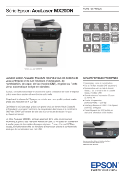 Epson ACULASER MX20DN Manuel du propriétaire