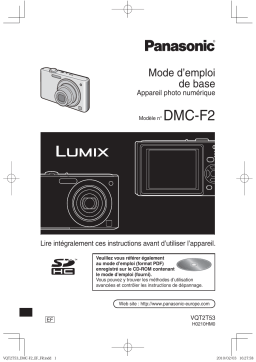 Panasonic DMCF2 Manuel du propriétaire