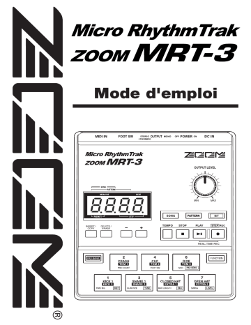 Zoom MRT-3 Manuel du propriétaire | Fixfr