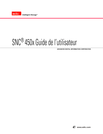 Quantum SNC 450X Manuel du propriétaire | Fixfr