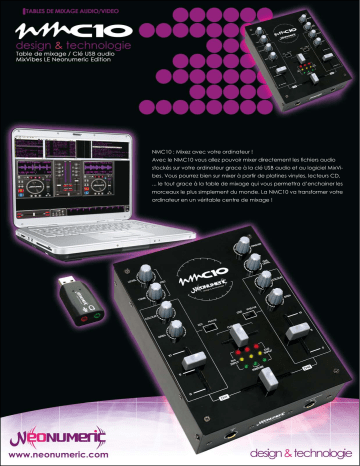 NEONUMERIC NMC10 Manuel du propriétaire | Fixfr