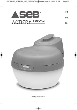 SEB FZ300000 ACTIFRY ESSENTIAL 1KG Manuel du propriétaire