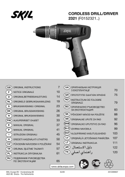 Skil 2321 Manuel utilisateur