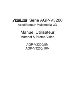 Asus V3200SE Manuel du propriétaire