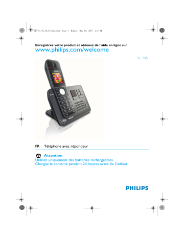 Philips SE7451B Manuel du propriétaire | Fixfr