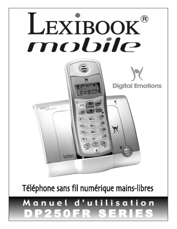 Lexibook DP250F Manuel du propriétaire | Fixfr