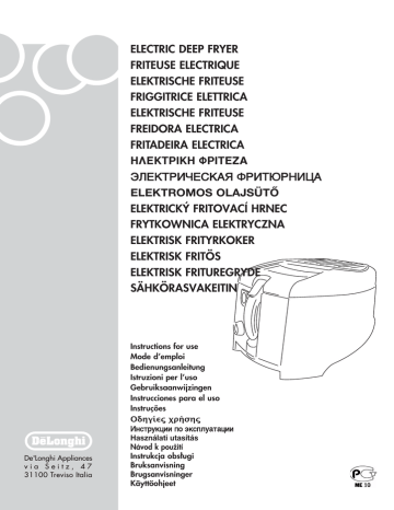 DeLonghi F 28311 EX1 Manuel du propriétaire | Fixfr