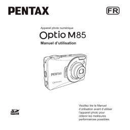 Pentax Optio M85 Manuel du propriétaire