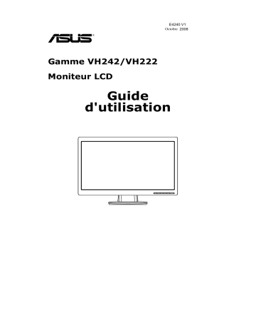 Asus VH242S Manuel du propriétaire | Fixfr