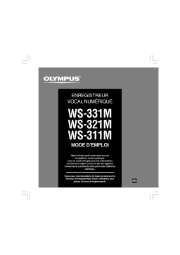 Olympus WS-321M Manuel du propriétaire