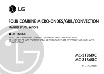 LG MC-3186-IXC Manuel du propriétaire | Fixfr