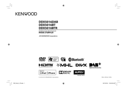 Kenwood DDX5016BT Manuel du propriétaire