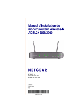 Netgear DGN2000 Manuel du propriétaire