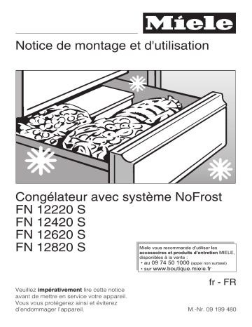 F12016S2 | FN26062WS | Miele GT 303 ES Manuel du propriétaire | Fixfr