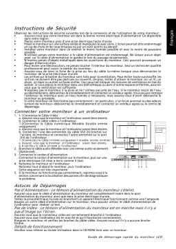 Acer P216HL Manuel du propriétaire