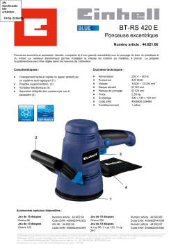 EINHELL BT-RS 420 E Manuel du propriétaire