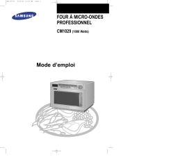 Samsung CM1029 Manuel du propriétaire