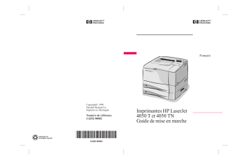 HP LASERJET 4050 Manuel du propriétaire | Fixfr