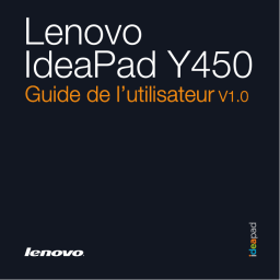 Lenovo IdeaPad Y450 Manuel du propriétaire