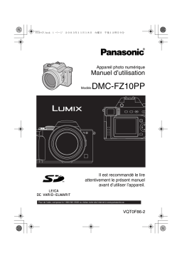 Panasonic LUMIX DMC-FZ10PP Manuel du propriétaire