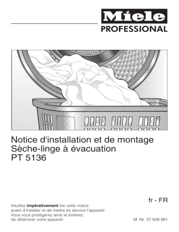 Miele PT 5136 Manuel du propriétaire | Fixfr