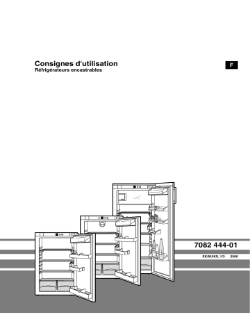 Liebherr IK 3610 Manuel du propriétaire | Fixfr