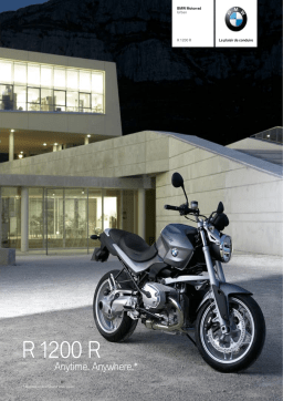 BMW R 1200 R Manuel utilisateur